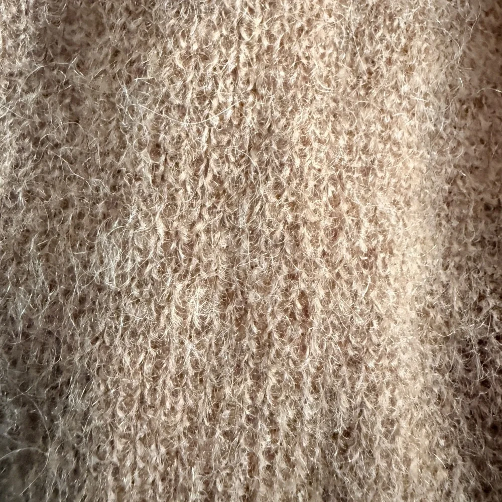 Sezane Brown Cozy Button-Front Sweater Cardigan - Picture 4 of 6